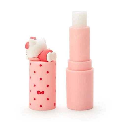 [Self-operated] Japan's Sanrio Kitty Cat Lipstick Unscented 3.8g Moisturizing, Moisturizing, Lip Protector and Lip Balm
