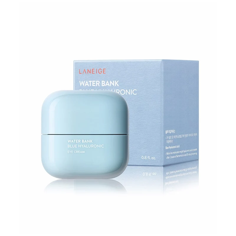 [Self-operated] Korea LANEIGE New Water Cool Hyaluronic Acid Repair Eye Cream 25ml Little Blue Shield Eye Cream hydrating and moisturizing eye area