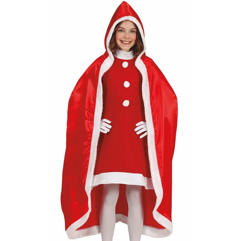 Umhang Weihnachtsmann für Kinder
