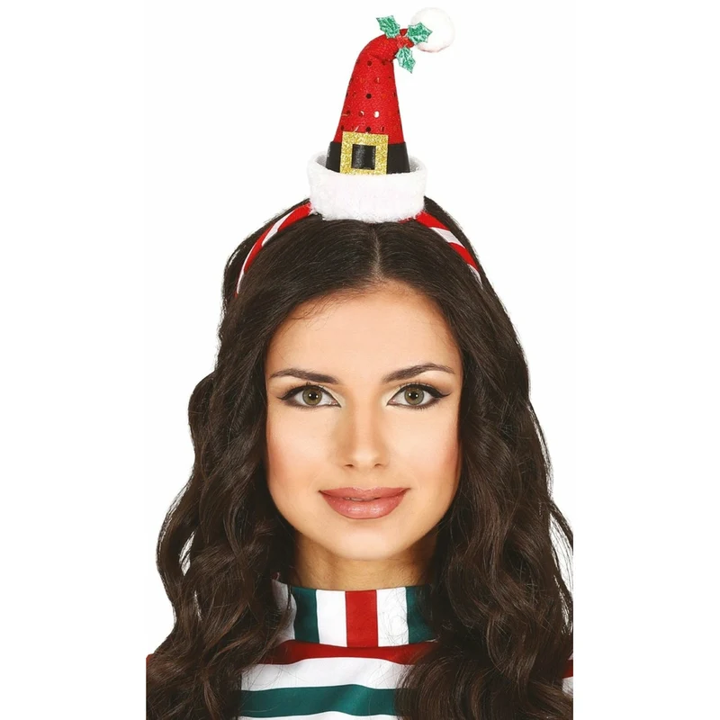Schicke Weihnachtsmütze Haarreif