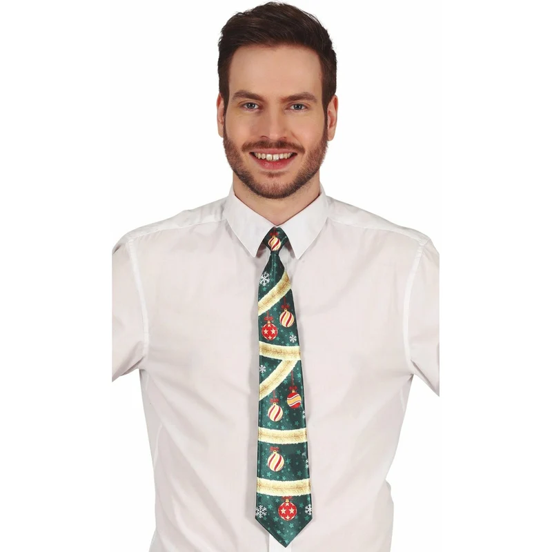 Weihnachtskrawatte grün