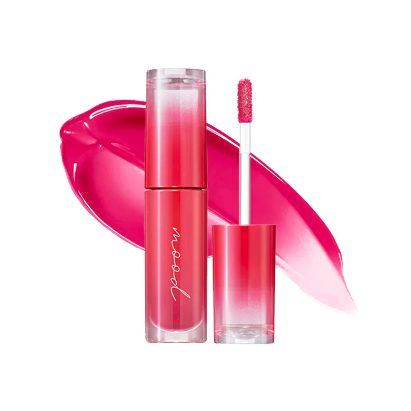 [Self-operated] Korean CLUB CLIO PERIPERA Ink Mood Sparkling Lip Gloss #5 Cherry So What Sweet Cool Cherry Red 4g Non-fading Small Vessel Rock Sugar Moisturizing Lip Glaze