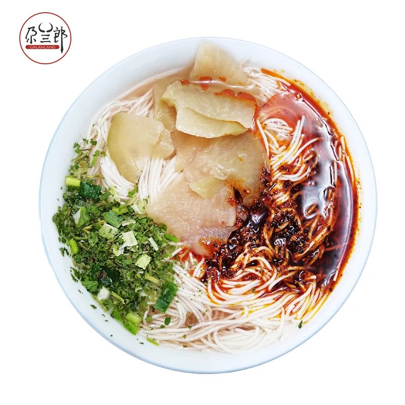 [Self-operated] China Ga Lan Lang Lanzhou Beef Noodles Bag 205g Ramen Instant Noodles Late Night Supper