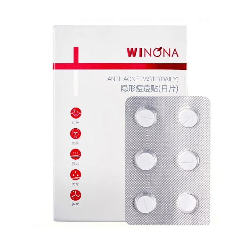 [Self-operated] China WINONA Invisible Acne Patch (Japanese tablets) 18 pieces, anti-acne, light mark repair, breathable and light
