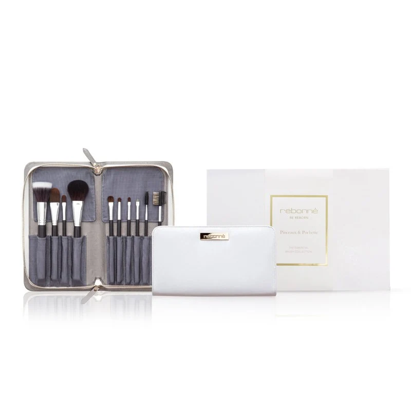 [Self-operated] Korean Rebonne professional makeup brush set with makeup brush bag included