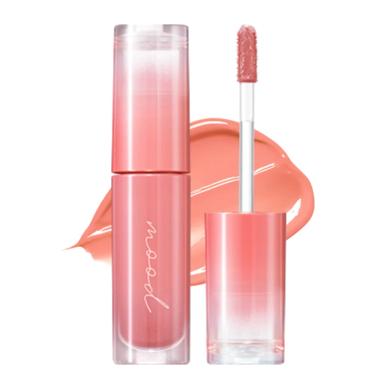 [Self-operated] Korean CLUB CLIO PERIPERA Ink Mood Sparkling Lip Gloss #1 Best Beige Menu Warm Apricot Rice 4g Non-fading Small Vessel Rock Sugar Moisturizing Lip Glaze