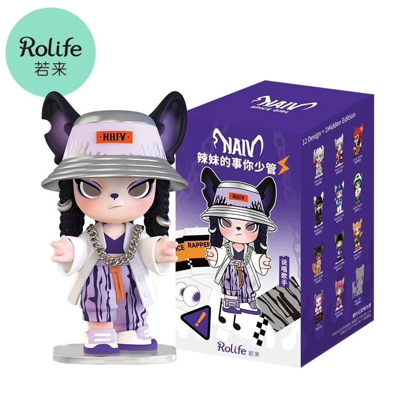 [Self-operated] China Rolife Ruolai HanhanNai is Hanhan You Shall Take Care of Hot Girls' Business Series Blind Box 1 Box Twelve Styles Randomly Delivered