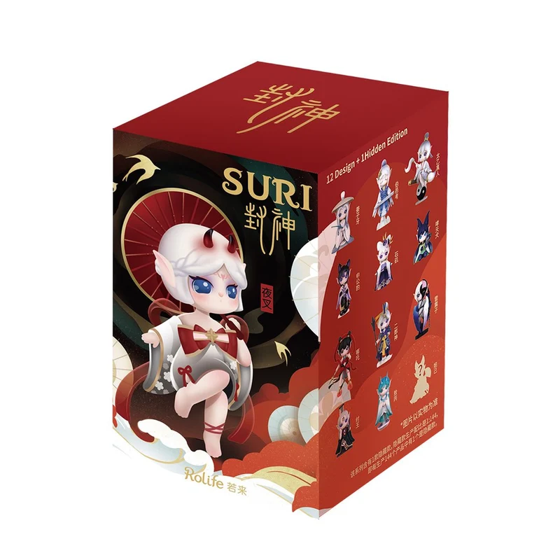 [Self-operated] China Rolife Ruolai Suri Suri Fengshen series blind box 1 box twelve styles shipped randomly