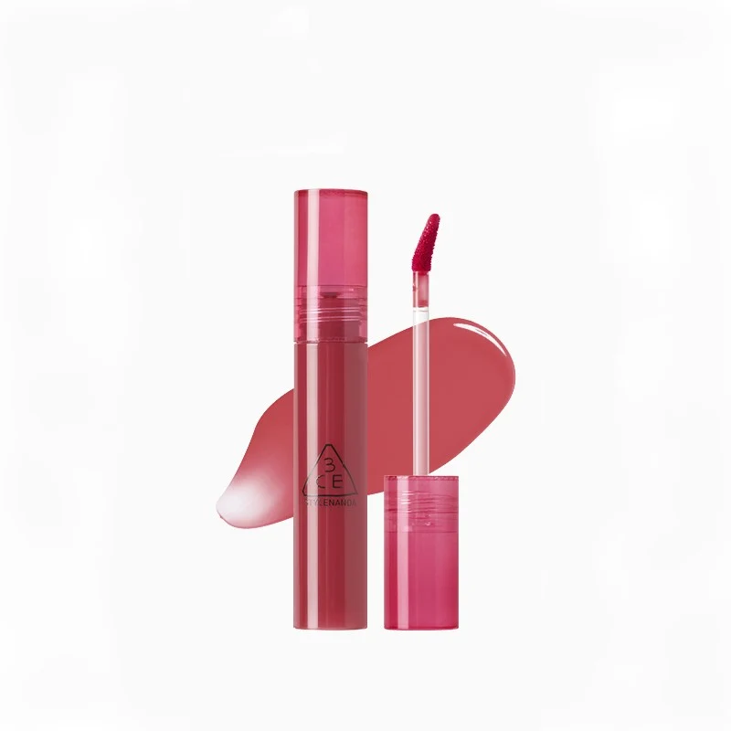 [Self-operated] South Korea 3CE Sanxiyu Watery Sugar Lip Gloss #Grapeful Ice Grape 4.7g Juice Syrup Mirror Lip Glaze Lip Gloss