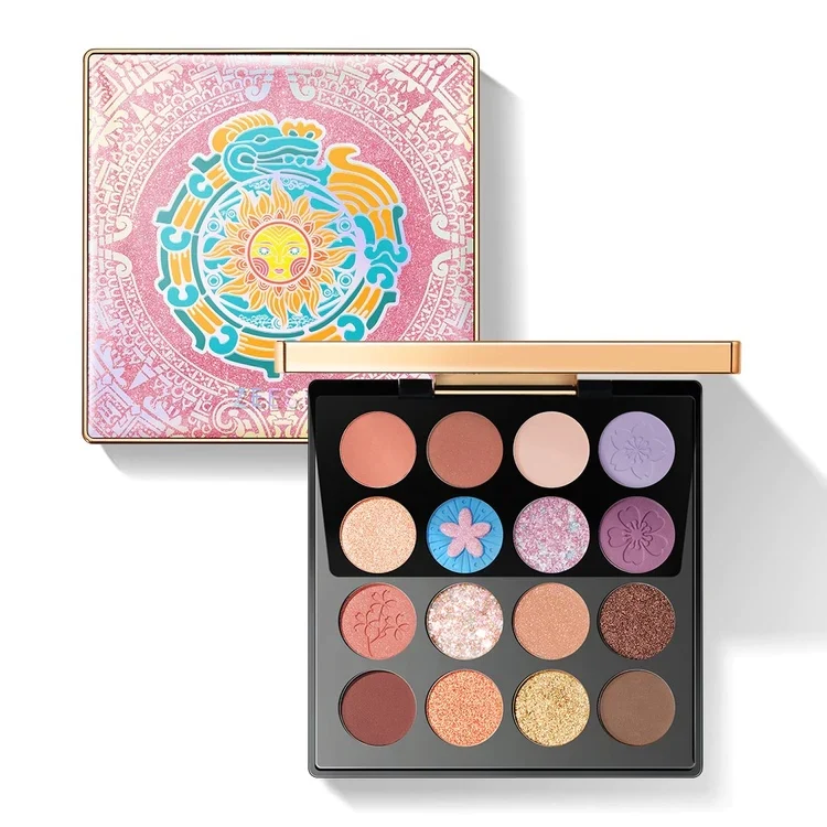 [Self-operated] ZEESEA Hanabi Night Shining Sixteen Color Eyeshadow Palette 13.6g Goddess MAYA Maya Limited Edition Japanese Edition