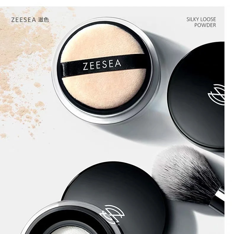 [Self-operated] ZEESEA Colorful Silky Setting Powder 4g, long-lasting oil control and not easy to remove makeup, 3 colors available
