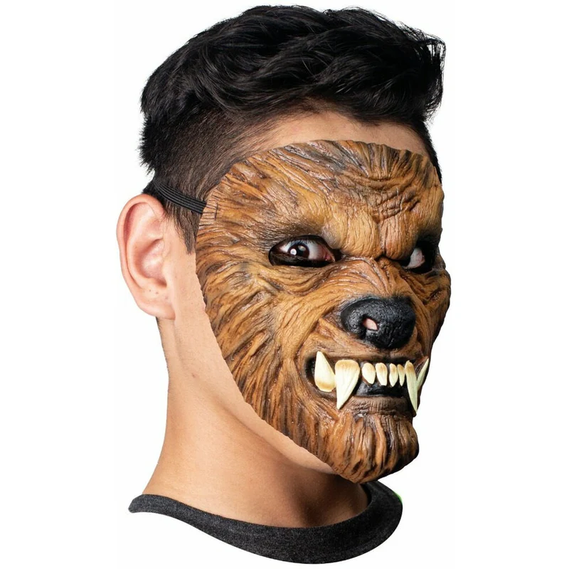 Killer-Werwolf-Latex-Maske