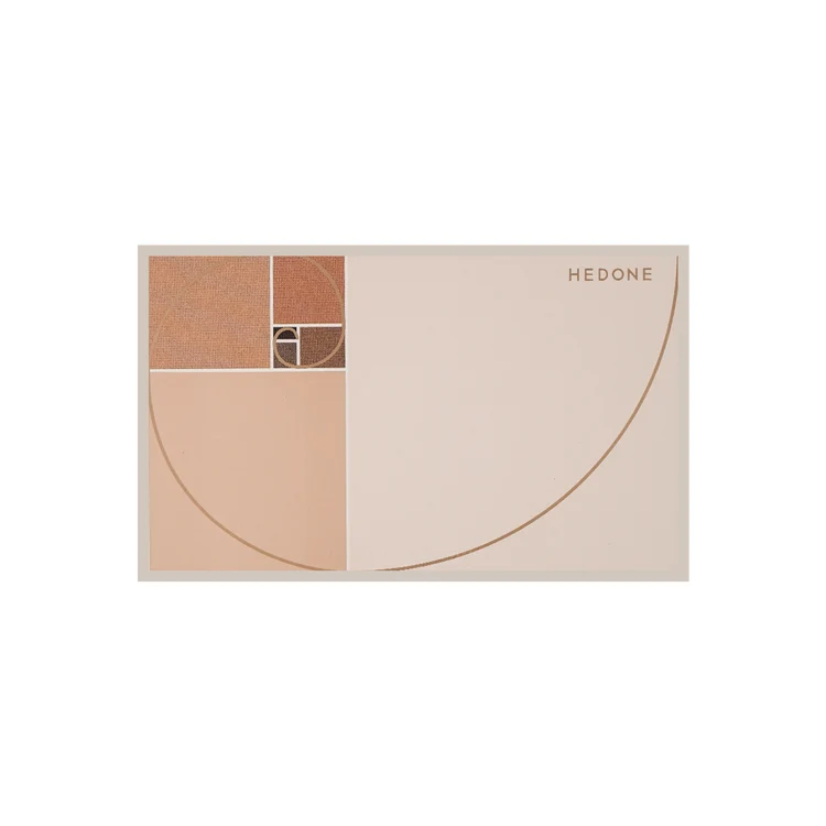 [Self-operated] China HEDONE 17D Sculpting Three-Color Contouring Palette XNUMXg Highlight Shadow Combination Contouring Palette XNUMXD Brightening Skin Color Concealing Blemishes Modifying Skin Color
