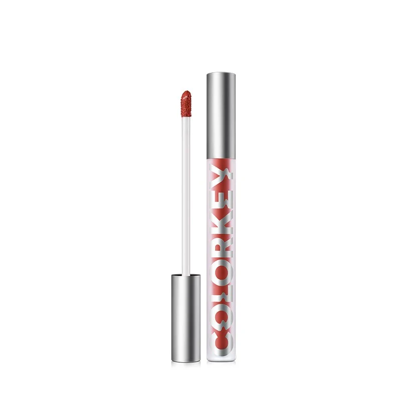 [Self-operated] China COLOR KEY Air Lip Glaze Velvet Series B605 Cinnamon Peach 1.7g Light Mist Velvet Soft Mist Matte Lip Gloss