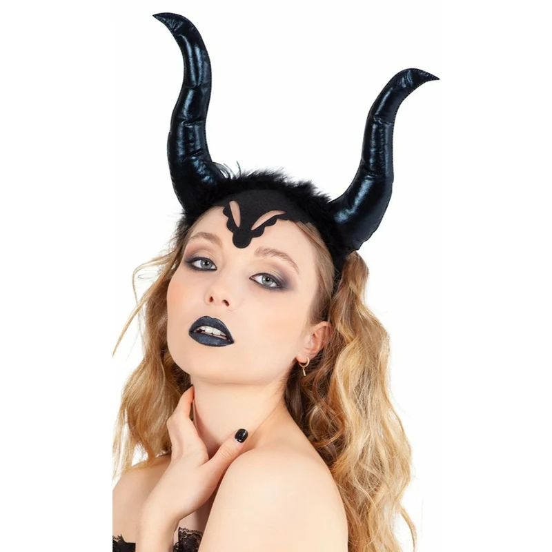 Haarreif Maleficent Hörner