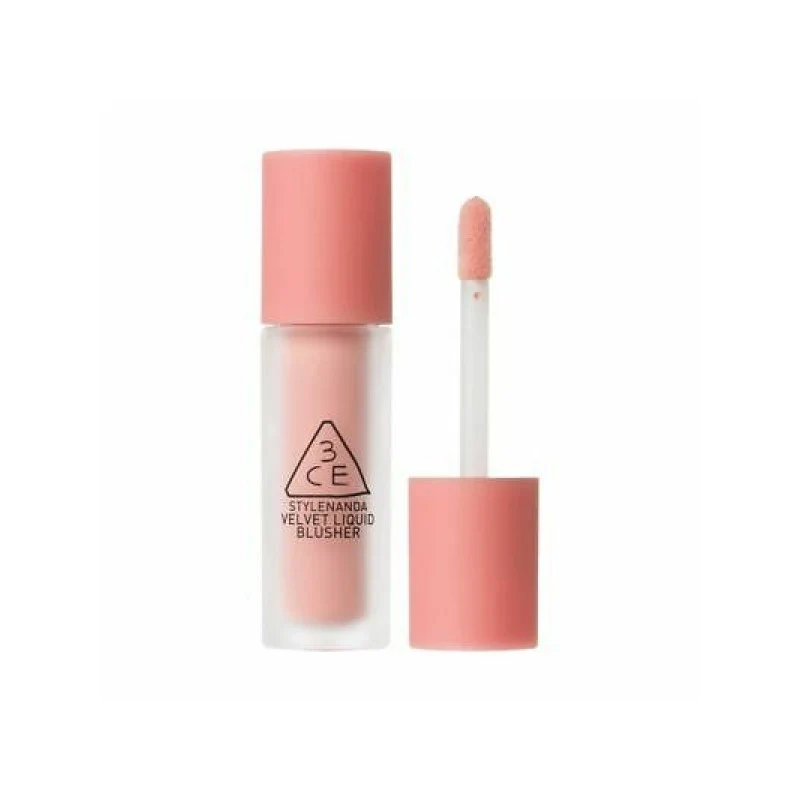 [Self-operated] Korea 3CE Sanxi Jade Liquid Blush #SO ALIVE Cherry Pink Cream 3.4g Velvet Liquid Contour Rouge Natural