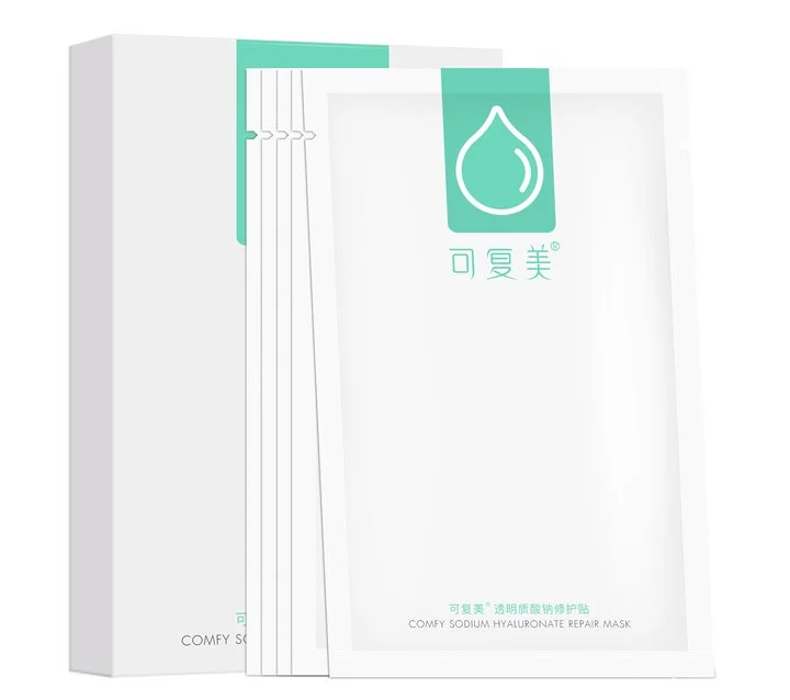 [Self-operated] China COMFY Sodium Hyaluronate Repair Patch 5 pieces, hydrating, moisturizing, repairing and sensitive skin cream