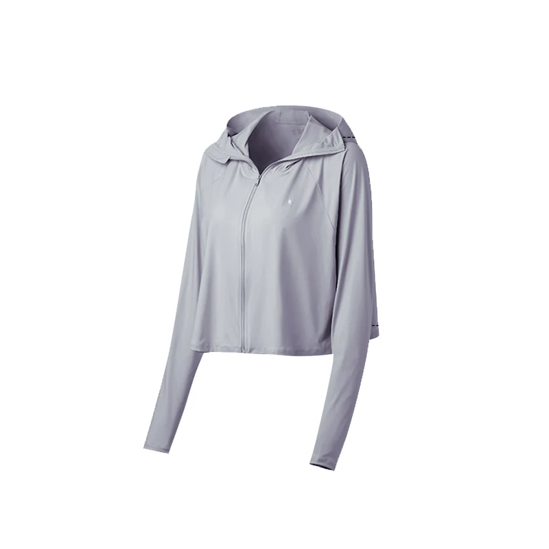 [Self-operated] China Beneunder Jiaoxia Ice Thin Series Shawl Sun Protection Clothing Classic Waist-length Mountain Gray One Size 1 Pack Anti-UV Ice Silk Sun Protection Shirt Breathable and Lightweight Sun Protection Clothing