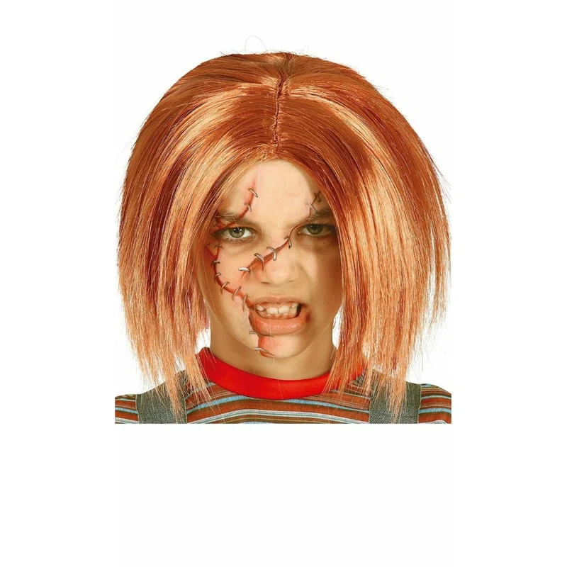 Rothaarige Chucky-Perücke für Kinder