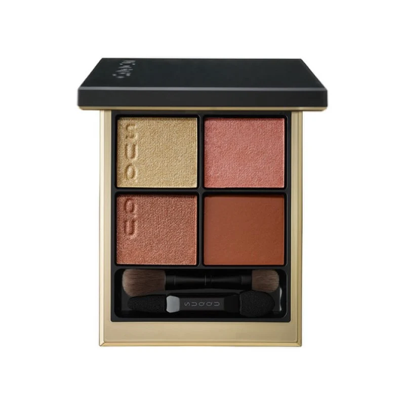 [Self-operated] Japan's SUQQU Su Cool new version of crystal-clear three-dimensional four-color eye shadow palette #115 Hot Summer ENKA
