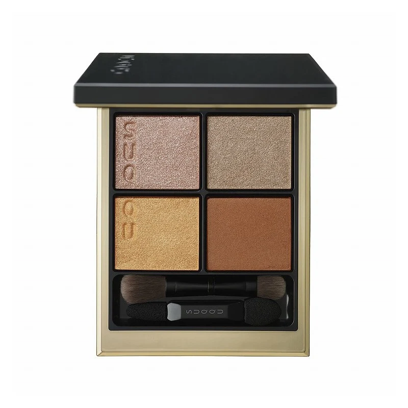 [Self-operated] Japan's SUQQU Suku new version of Crystal Clear Three-dimensional Four-Color Eyeshadow Palette #10 Color Set IROHAATSUME