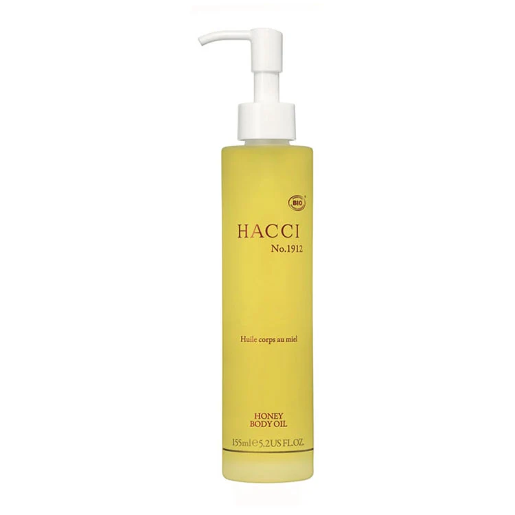 [Self-operated] Japanese HACCI Huaqi Honey Body Oil 155ml Essence Oil Moisturizing Skin Care Massage Oil Nourishing