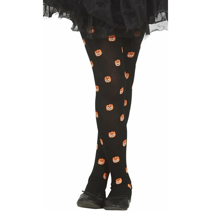 Kürbis Strumpfhose für Kinder
