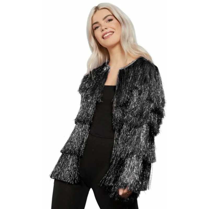 Festival-Jacke Schwarz