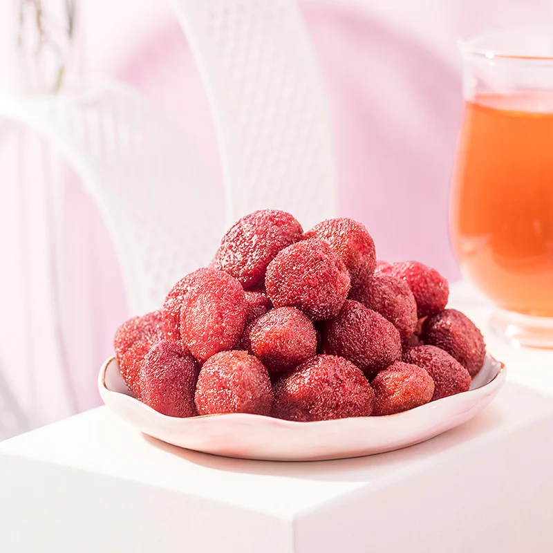 [Self-operated] China LYFEN Laiyifen Fruit Bite Refreshing Bayberry 70g Fresh dried bayberry candied fruit snacks snacks plums