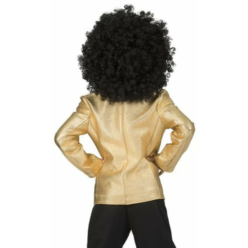 Goldene Disco-Blazer für Kinder