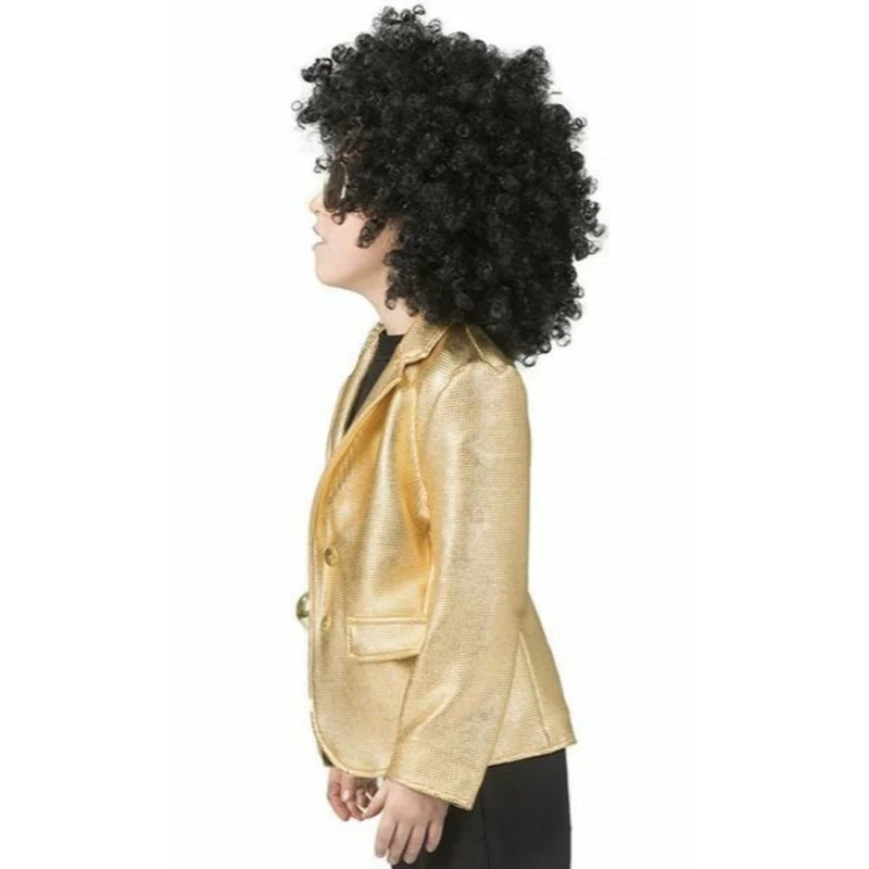 Goldene Disco-Blazer für Kinder