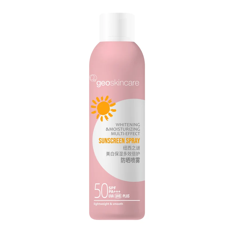 [Self-operated] New Zealand Geo skincare New Zealand Mystery Sunscreen Spray 120ml Small Powder Shield SPF50 PA+++ Face and Body Whitening Sunscreen Cream UV Isolation