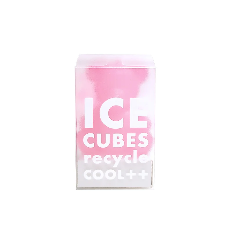 [Self-operated] China Girlwill internet celebrity care bear recycling ice cubes, single pack, food grade ice cubes, household ice pack refrigeration, recyclable ice cubes, blue, purple and pink, randomly shipped in three colors. If you have any special needs, please contact customer service