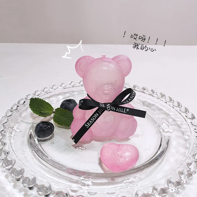 [Self-operated] China Girlwill internet celebrity care bear recycling ice cubes, single pack, food grade ice cubes, household ice pack refrigeration, recyclable ice cubes, blue, purple and pink, randomly shipped in three colors. If you have any special needs, please contact customer service
