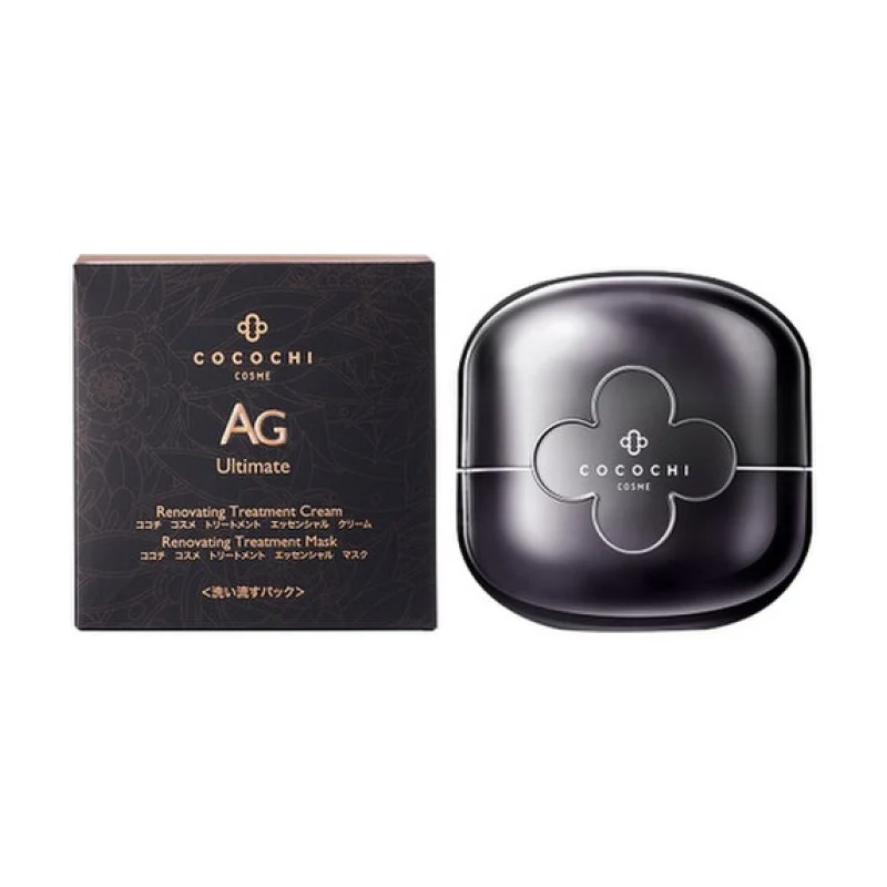 [Self-operated] Japanese COCOCHI AG Anti-sugar Small Black Can Mask 110g Repair, Heal and Rebuild New Skin Two-part Curved Mask