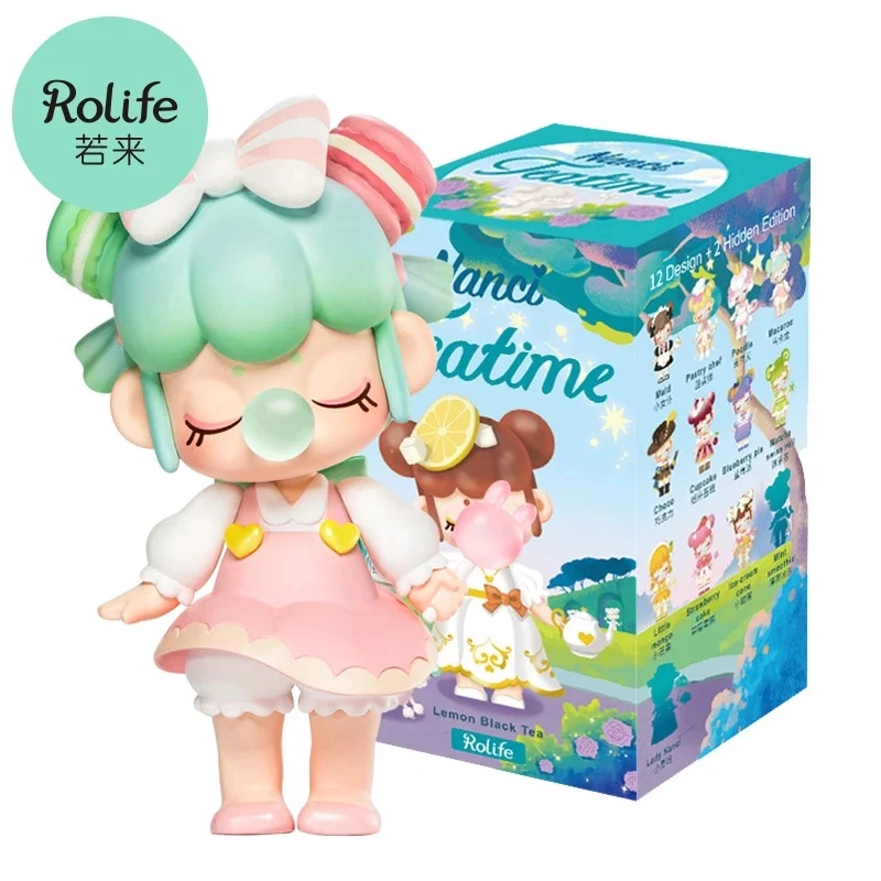 [Self-operated] China Rolife Ruolai Nanci Dreamland Afternoon Tea Series Trendy Blind Box 1 Box Twelve Styles Random Delivery