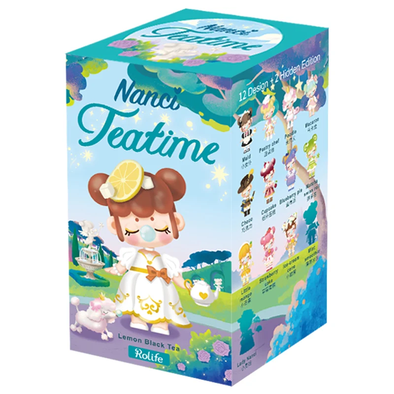 [Self-operated] China Rolife Ruolai Nanci Dreamland Afternoon Tea Series Trendy Blind Box 1 Box Twelve Styles Random Delivery