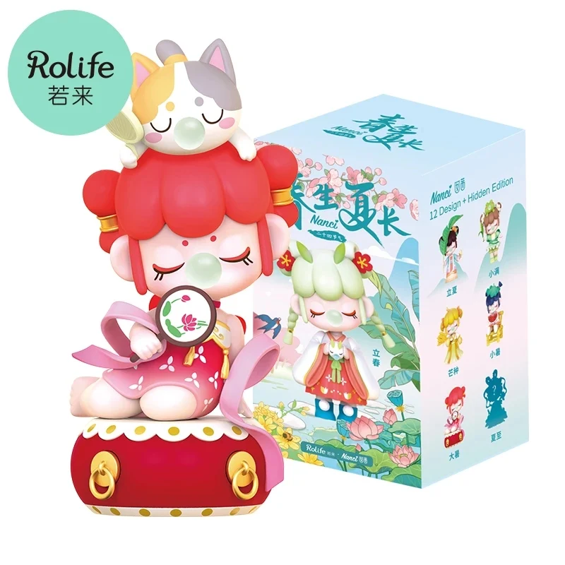 [Self-operated] China Rolife Ruolai Nanci Nanci Twenty-Four Solar Terms Spring and Summer Long Series Solar Terms Blind Box 1 Box Twelve Styles Random Delivery
