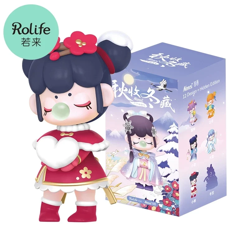 [Self-operated] China Rolife Ruolai Nanci Twenty-Four Solar Terms Autumn Harvest and Winter Collection Solar Terms Blind Box 1 Box Twelve Styles Random Delivery