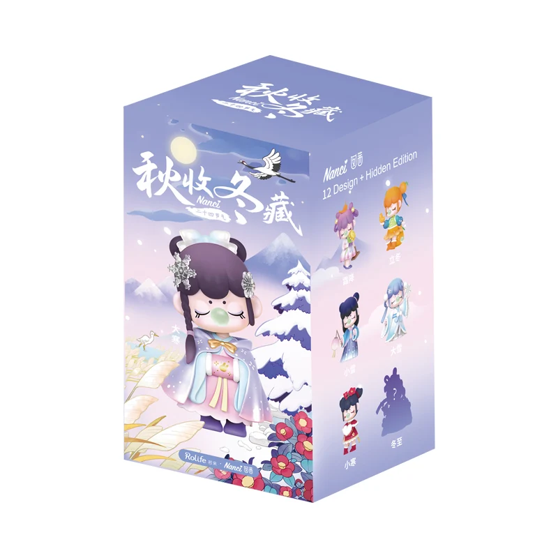 [Self-operated] China Rolife Ruolai Nanci Twenty-Four Solar Terms Autumn Harvest and Winter Collection Solar Terms Blind Box 1 Box Twelve Styles Random Delivery