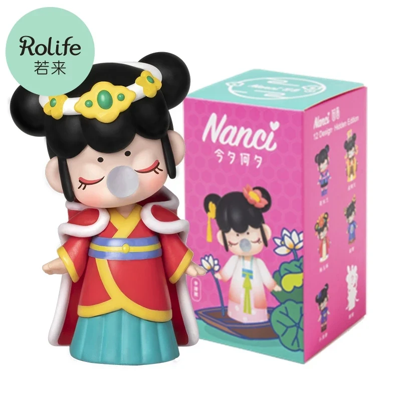 [Self-operated] China Rolife Ruolai Nanci Nanxi Jin Xi He Xi ancient style character blind box 1 box XNUMX styles shipped randomly