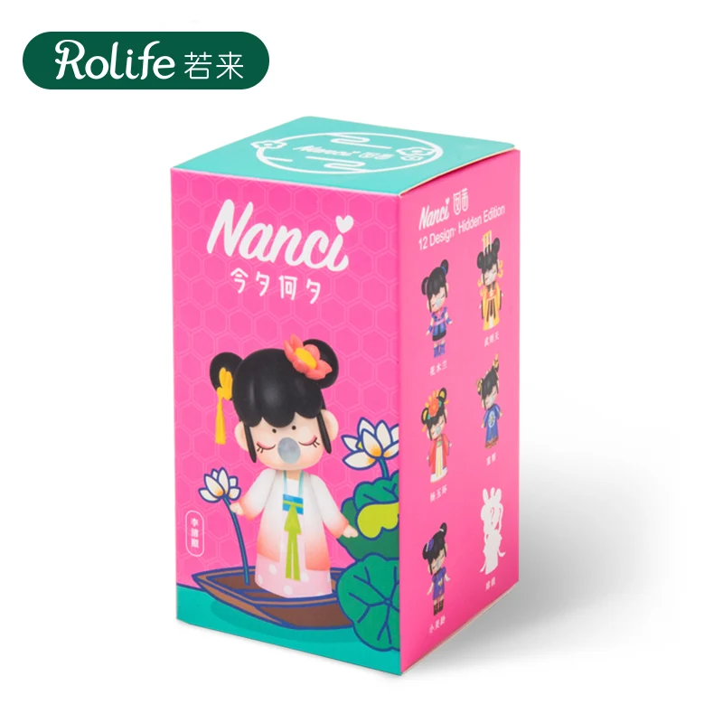 [Self-operated] China Rolife Ruolai Nanci Nanxi Jin Xi He Xi ancient style character blind box 1 box XNUMX styles shipped randomly