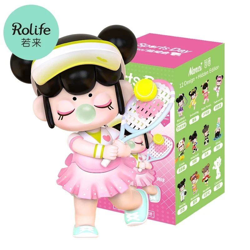 [Self-operated] China Rolife Ruolai Nanci Sports Games Series Sports Blind Box 1 Box Twelve Styles Randomly Delivered