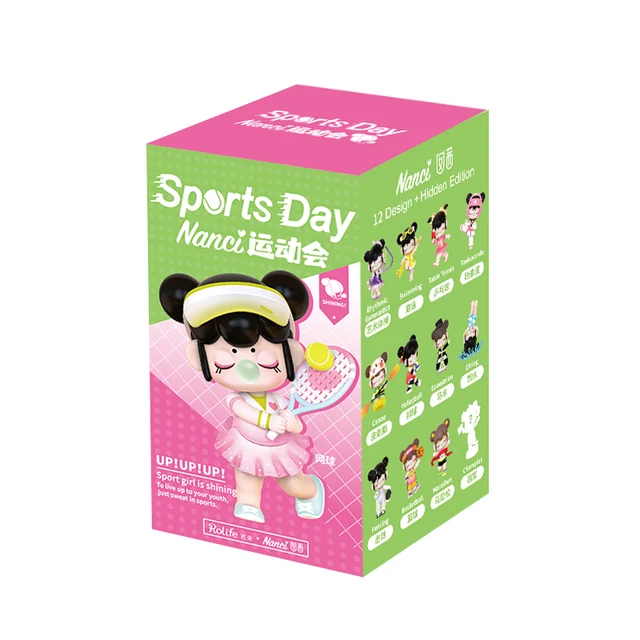 [Self-operated] China Rolife Ruolai Nanci Sports Games Series Sports Blind Box 1 Box Twelve Styles Randomly Delivered