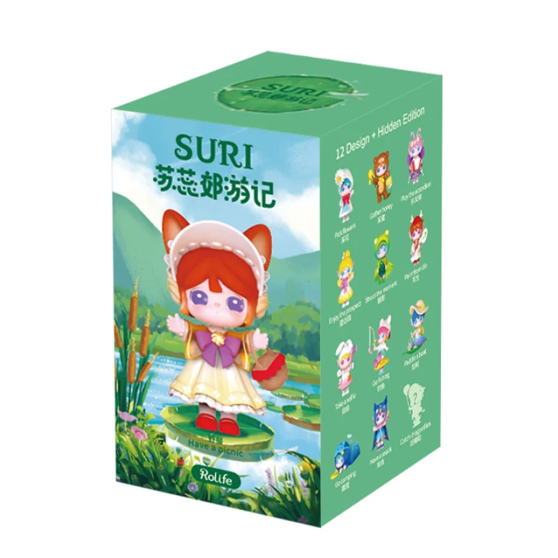 [Self-operated] China Rolife Ruolai Suri Suri's Outing Travel Notes Series Trendy Blind Box 1 Box Twelve Styles Randomly Delivered