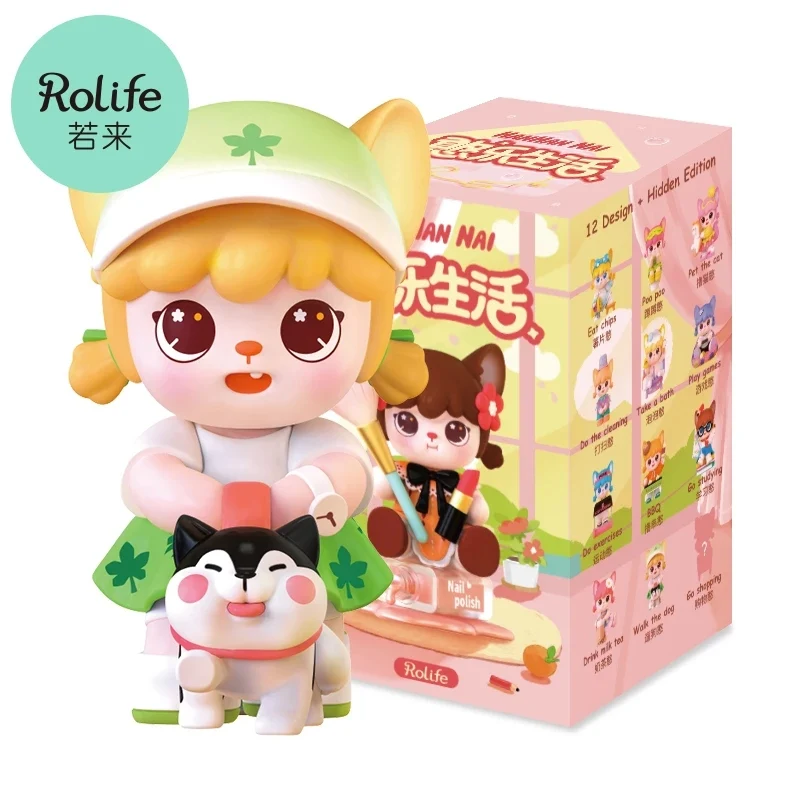 [Self-operated] China Rolife Ruolai HanhanNai Hanhan series Hanle life blind box 1 box twelve styles shipped randomly