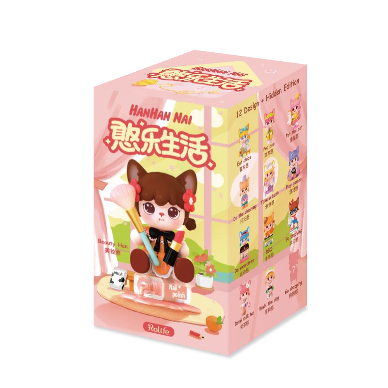 [Self-operated] China Rolife Ruolai HanhanNai Hanhan series Hanle life blind box 1 box twelve styles shipped randomly