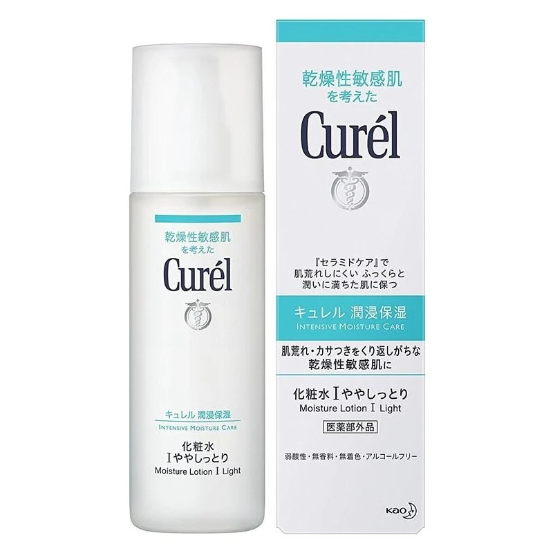 [Self-operated] Japanese KAO Kao CUREL Moisturizing Lotion No. 150 Refreshing Type XNUMXml Mild and Moisturizing Toner for Sensitive Skin Refreshing and Soothing Skin