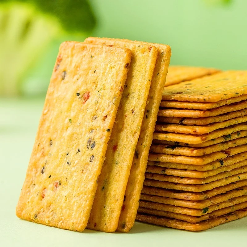 [Self-operated] China House Cat Diary Nine Vegetables Short Crackers 118g Nutritious Breakfast Crackers