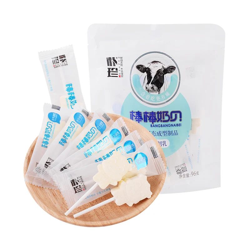 [Self-operated] China PUZHEN Puzhen Milk Shells with Colostrum 96g Sugar-free and non-dairy cream cheese children's snacks